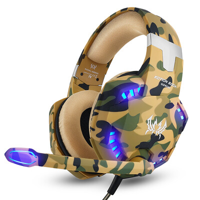 

Injoy (KOTION EACH) G2600 Desert Yellow Headset Headset Питание куриного Stereo Проводной с пшеницей USB Настольный сабвуфер Компьютерные игры Компьютерные блики Голосовые игры Гарнитура
