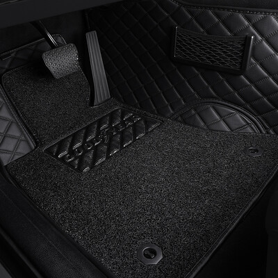 

Goodyear Cars mats full circle double pad 2014-2017 BMW 5 Series long axis without lights domestic special pad Feiyi series black