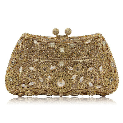 

Milisente Вечерние сумки дамы ёенщины муфты сцепления сумка кристалл свадьба кошелек