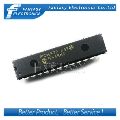 

50PCS PIC16F72-I/SP DIP28 PIC16F72-I/P DIP PIC16F72 new and original IC free shipping