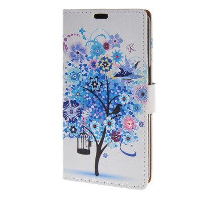 

MOONCASE чехол for Alcatel One Touch Flash OT-6042D Кожа флип кошелек стиль и Kickstand крышки случая [Cute Pattern] a08