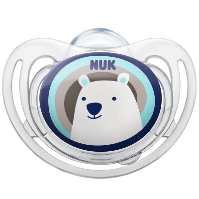 

NUK pacifier (0-6 months) (2 loaded