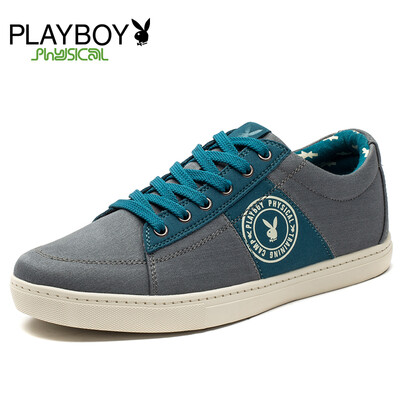 

PLAYBOY brandSpring NewCasualFashionalKorean styleLow topCanvasBreathableSchoolboyMens shoes