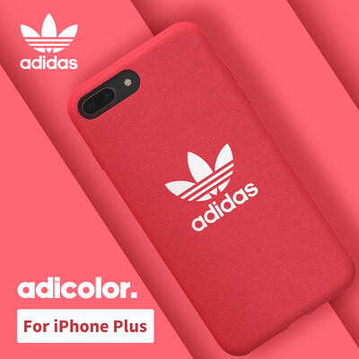 

Adidas iPhone X Mobile Shell New Bright Youth Apple X Men Silicone All-inclusive Simple Non-slip Fall Protection Cover Black