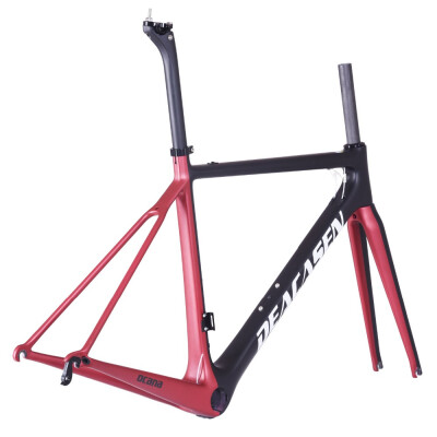 

2018 up1-14"Carbon Road Frame Di2&Mechanical 480510540560580mm Super Light carbon road FrameForkheadset carbon frame