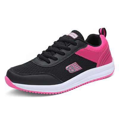 

2018 new net shoes female shoes spring&summer mesh breathable Korean flat student sports shoes women running casual shoes
