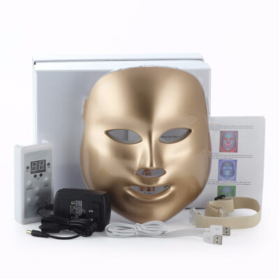 

LED Facial Mask 7 Color Photon Electric LED Mask Anti Wrinkle Acne Removal Face Skin Rejuvenation Facial Spa Salon