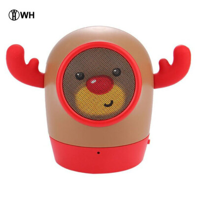 

WH Bluetooth Cute Speaker Doll Портативный HIFI сабвуфер Беспроводной громкой связи Музыкальный плеер для миньонов Мобильный телефон iphone5 6 xiaomi