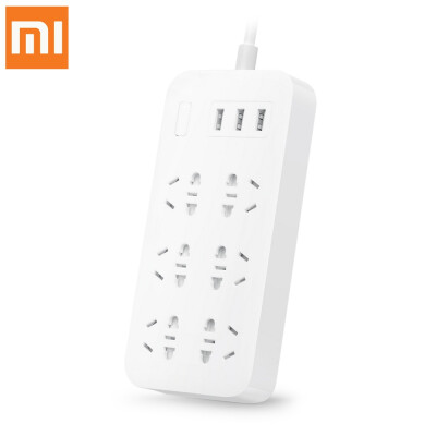 

Original Xiaomi CXB6 - 1QM Charging Power Strip 6 Outlet