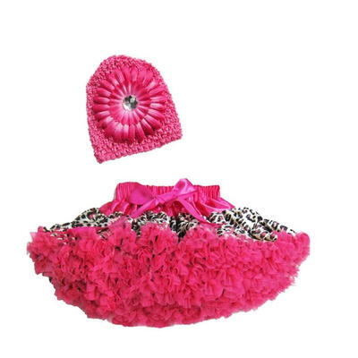 

Буэнос Нинос Девушки Туту Pettiskirt С пион цветок Хат Набор
