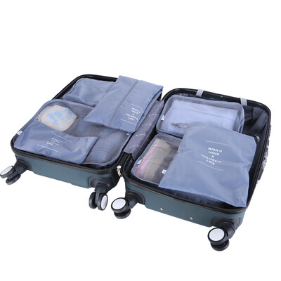 

Youjia travel travel supplies storage bag sorting finishing bag cosmetic bag men&women travel wash bag portable seven-piece suit U-5122-H