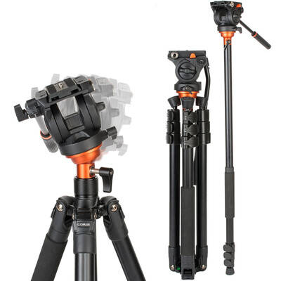

Man Man COMAN DF06 Photo Camera Tripod Hydraulic PTZ SLR Monopod
