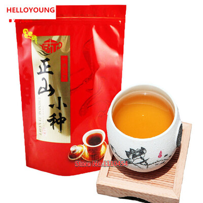 

250 г высшего сорта Lapsang Souchong без дыма Wuyi Органический черный чай Теплый желудок, китайский зеленый чай keemun