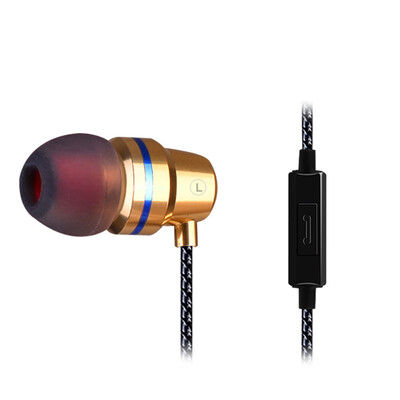 

DM1 In-Ear Headphones mp3 Computers Mobile Phones Universal Subwoofer Wired Headphones Noise Reduction Non-slip Earphones Sports
