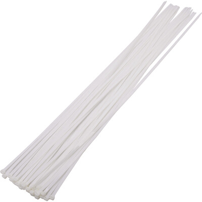 

Kraftwell self-locking nylon cable ties cable ties 88750mm white 30 OT2802G