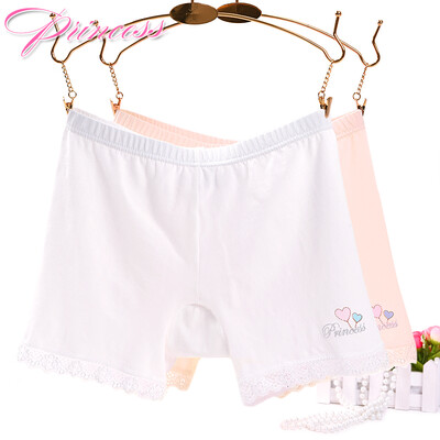 

Ai Lier Ollola summer anti-lighting girl safety pants cotton comfortable student leggings shorts four corner thin section K8089-2 strip