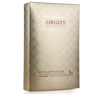 

Orgefy (Orgefy) gold Huan Yan compact double lift mask 5 / box