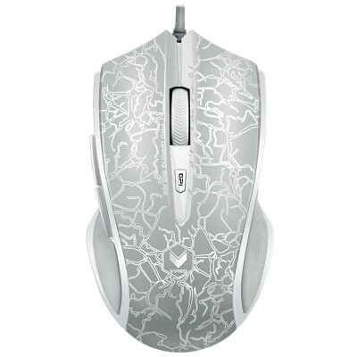 

Rapoo V20S optical game mouse silver flame