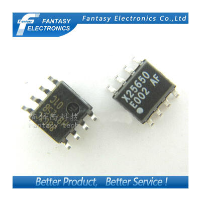 

5pcs X25650S8I-25 SOP8 X25650 SOP X25650S8I SMD new&original free shipping