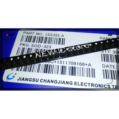 

Free shipping 1000pcs 1SS355 A ISS355 1SS355TE 1SS355TE-17 original DIODE SMALL SIGNAL 80V 01A 2UMD SOD-323 0805