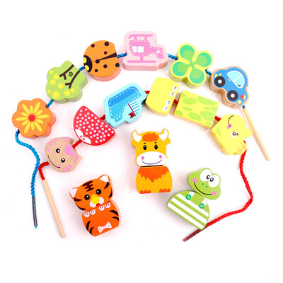 

Ming Tower MING TA Enlightenment Beaded Beads Beads Childrens Educational Toys Infant Baby Early Learning Enlightenment Boxed