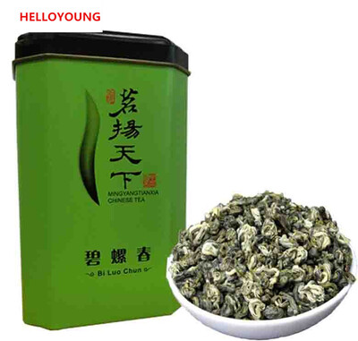 

C-LC002 Новый зеленый чай Dong ting Biluochun Tea Ароматная весна 250г Консервированная зелень biluochun pring новый зеленый чай