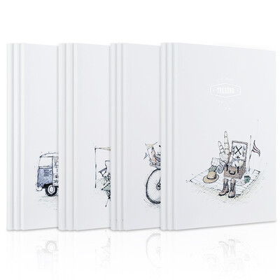

Deli deli 12 A560 travel records series wireless binding soft copybook notebook notebook JA560