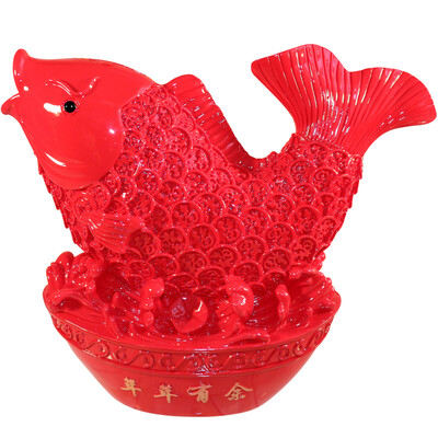 

[Супермаркет] каждый год Jingdong золотого факела рыба большой копилка копилка открытие подарков Новоселье подарки брачных украшений