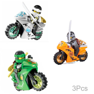 

Hot Ninja Motorcycle Building Blocks Bricks toys Compatible legoINGly Ninjagoed Ninja for kids gifts