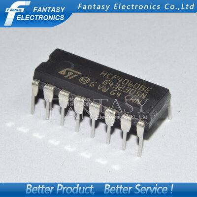 

50PCS HCF4060BE DIP16 HCF4060 DIP HCF4060BEY new and original IC free shipping