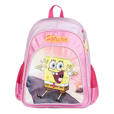 

Dawn M & G Stationery SpongeBob Squarepocket children&39s cartoon three-tier backpack pink 430mm 320mm QBBN3004