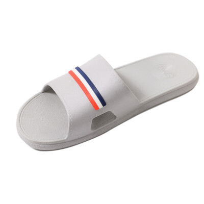 

Suarte simple wild couple home bathroom slippers mens indoor non-slip plastic sandals&slippers summer 4041 yards light gray