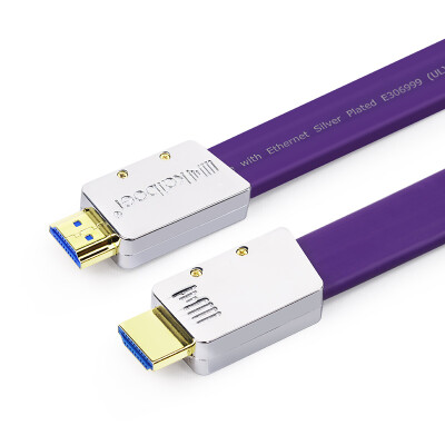 

KAIBOER KBEH-L 3-метровый серебристый сердечник 2.0 HDMI высокой четкости поддержка линии 3D компьютерный плеер усилитель мощности игра TV / проекционный кабель