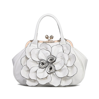 

Luxury brand lady flower handbags casual women's leather bag high quality women sweet lady fashion handbags