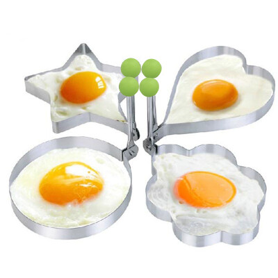 

Cntomlv 1pc Stainless Steel Pancake Mold Fried Egg Shaper Egg Mold Omelette Cake Tools Kitchen Gadgets Random Shape