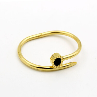 

Hot new womens pie black Roman numerals bracelets nail bracelets men bracelets jewelry