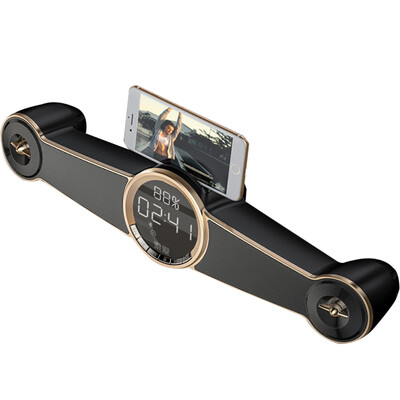 

Sony Ericsson S98 Gaming Bluetooth Speaker HIFI Настольный ноутбук Сабвуфер 2.1 Окружающая стереосистема King Glory Eat Chicken Alarm Clock Функция Розовое золото