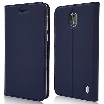 

Роскошный чехол для кошелька для Nokia 2 High Quality PU Кожаный флип-чехол Kickstand Anti-shock Полная защита