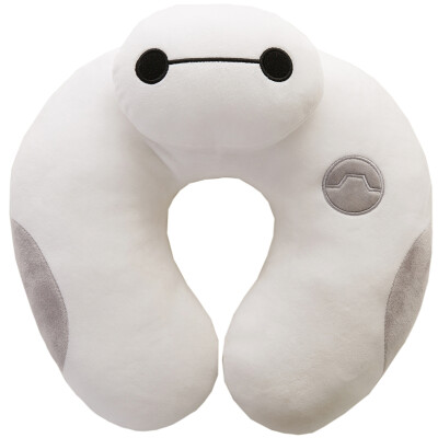 

Disney Disney Super Marine Corps plush toys white fat head shape neck pillow car U-pillow multi-function cervical pillow travel lunch break pillow