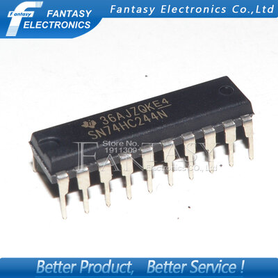 

50PCS SN74HC244N DIP20 SN74HC244 DIP 74HC244N 74HC244 new and original IC free shipping