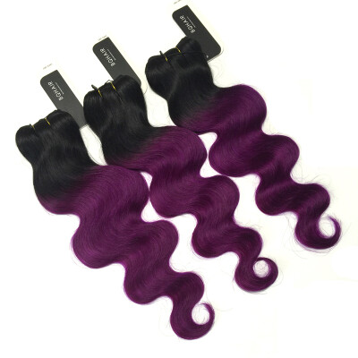 

BQ HAIR 8A1b-green1b-purple Double Life Time Peruca Cabelo Humano No Shedding No Tangle