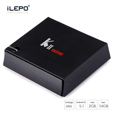

iLEPO KII Pro Android 5.1.1 Smart TV Box Amlogic S905 Quad Core 2GB 16GG H.265 2.4G Bluetooth WiFi DVB S2 T2 TV Receiver 3 in 1