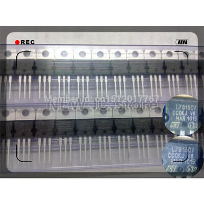 

20pcs/lot ( 20 pieces/lot )100% New L7915 NEGATIVE VOLTAGE REGULATORS TO-220 IC ( L7915CV )