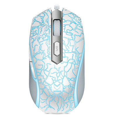 

Thunderbolt Rapids V210 gaming mouse mouse mouse mouse mouse white flames version