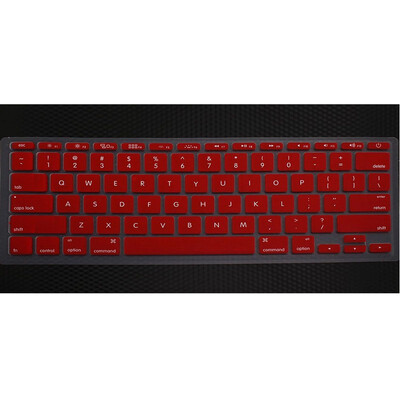

Новый красный Клавиатура силиконовый чехол Обложка кожи для Apple MacBook воздуха 11” 11.6 дюймов 82391