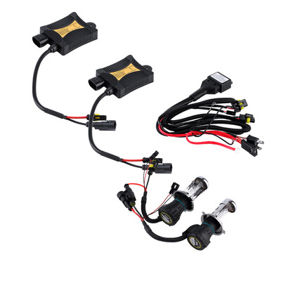 

55W 12V H4-3 6000K Slim HID Xenon Light High Intensity Discharge Lamp Bulb