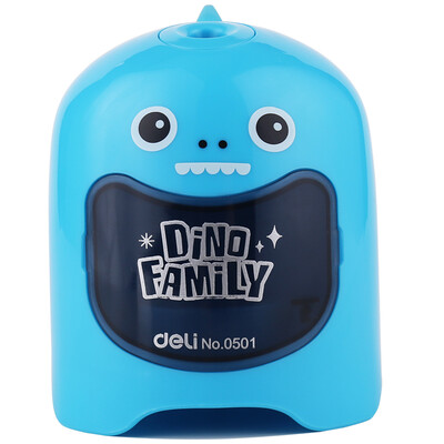 

Effective deli 0501 student automatic electric pencil sharpener pencil machine blue