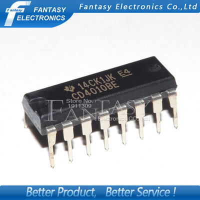 

50PCS CD4010BE DIP16 CD4010 DIP new&original IC free shipping