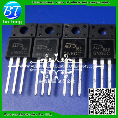 

FQPF4N60C 4N60C TO220 4A 600V (10pcs/lot)