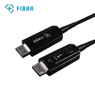 

FIBBR Fibre Fiber DP14 display cable 8K video cable 4K 144HZ refresh rate e-sports line male to male black 15 meters